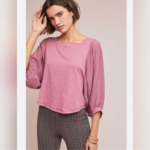 Akemi + Kim Anthropologie decker top  size XS